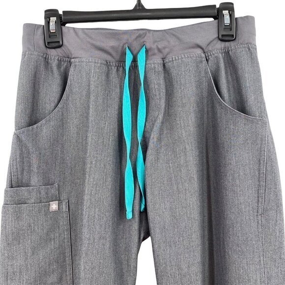 Figs Technical Collection Grey Pants Women's Size Small Tall - Picture 3 of 9